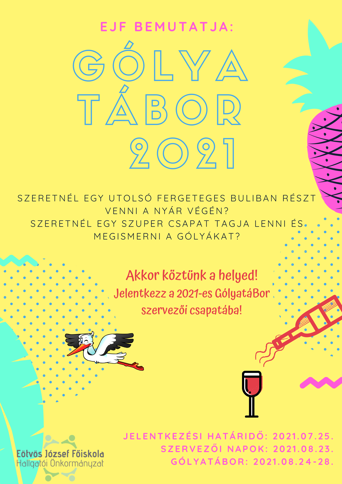 Gólyatábor 2021.
