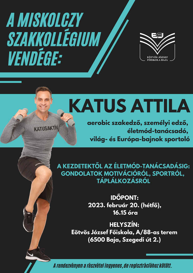 Katus Attila plakát