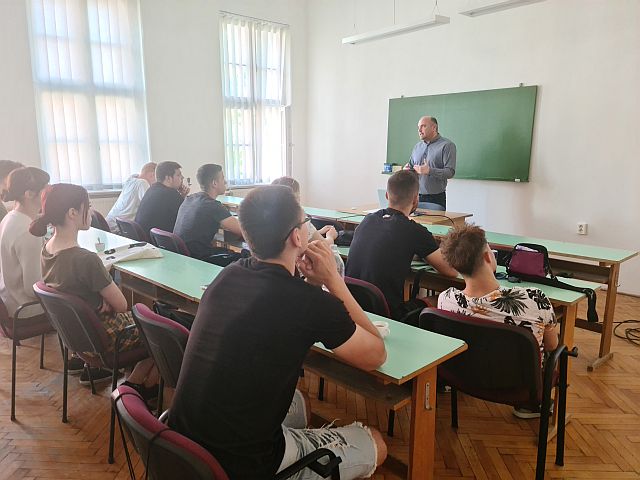 Pajrok Andor előadása.