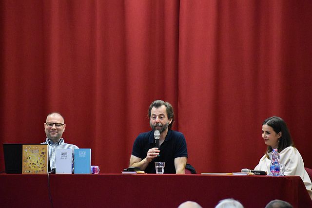 Író-olvasó találkozó Grecsó Krisztiánnal.