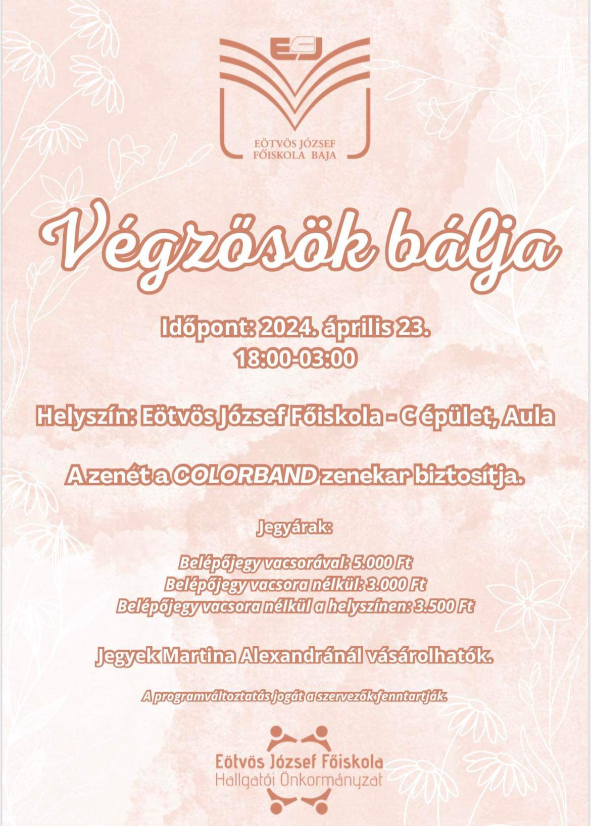 Végzősök bálja 2024-ben