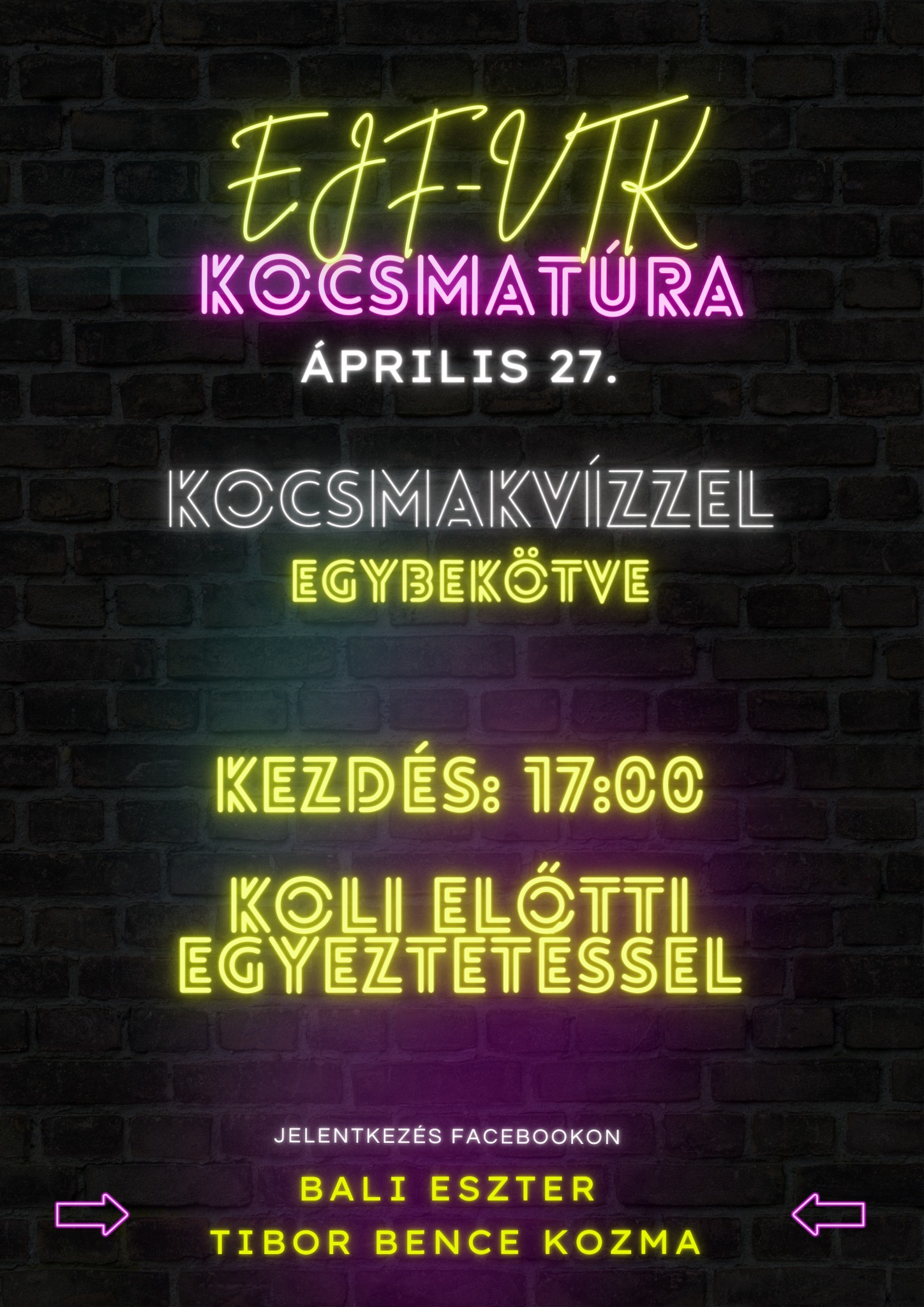 EJF-VTK Kocsmatúra