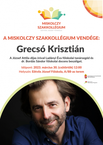 Beszélgetés Grecsó Krisztiánnal irodalomról, regényekről, gyerekversekről